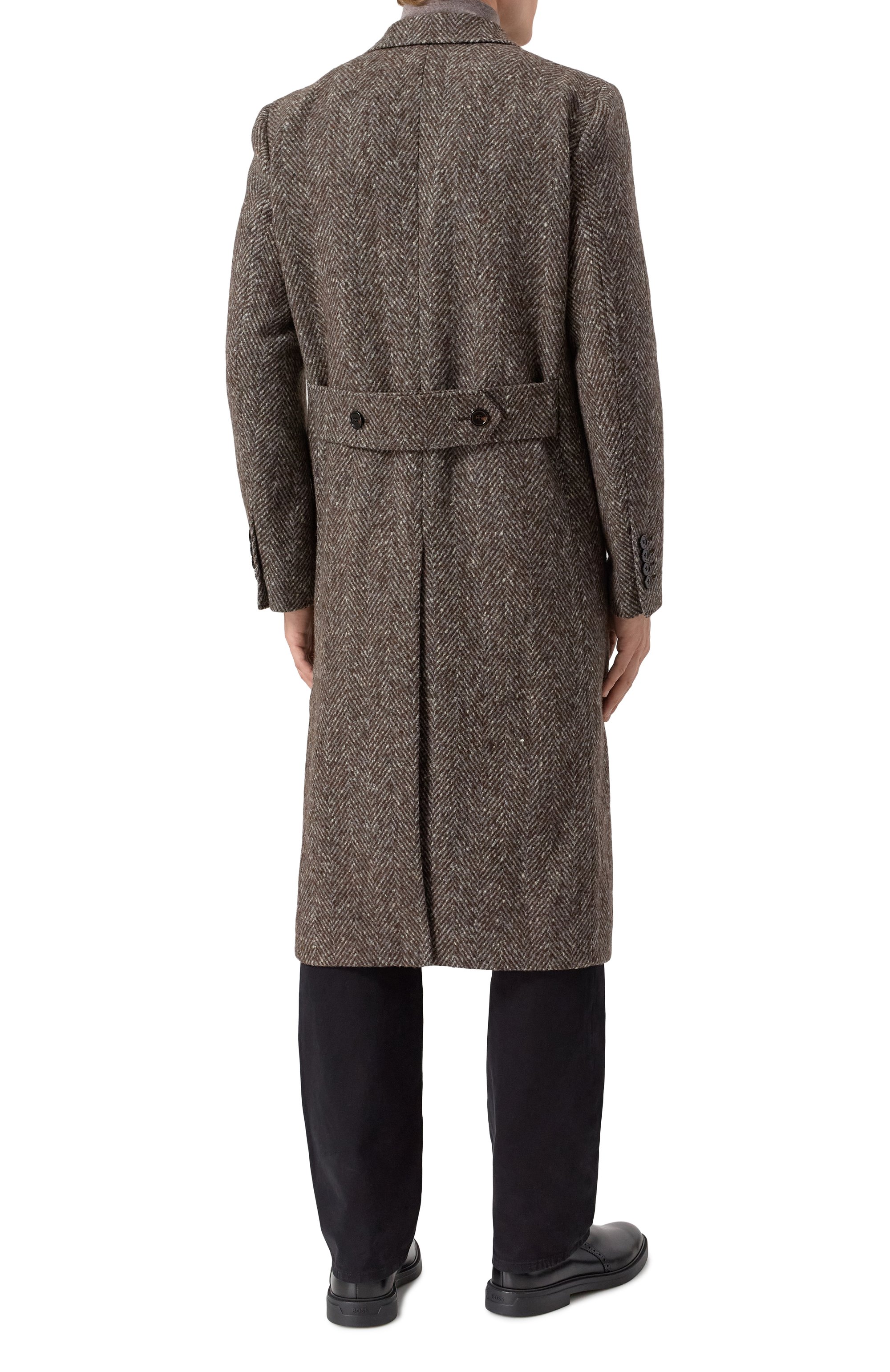 Шерстяное пальто DOLCE & GABBANA, арт. G038ZT/FC2FD, фото 4