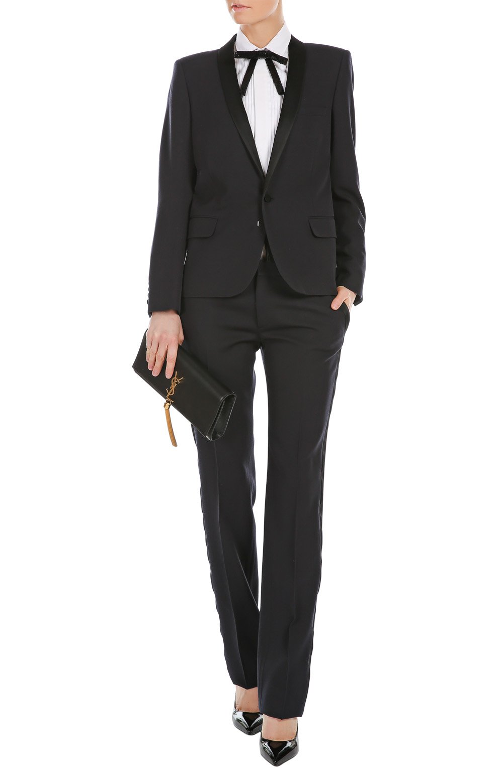 Жакет-смокинг SAINT LAURENT, арт. 370350/Y085G, фото 5