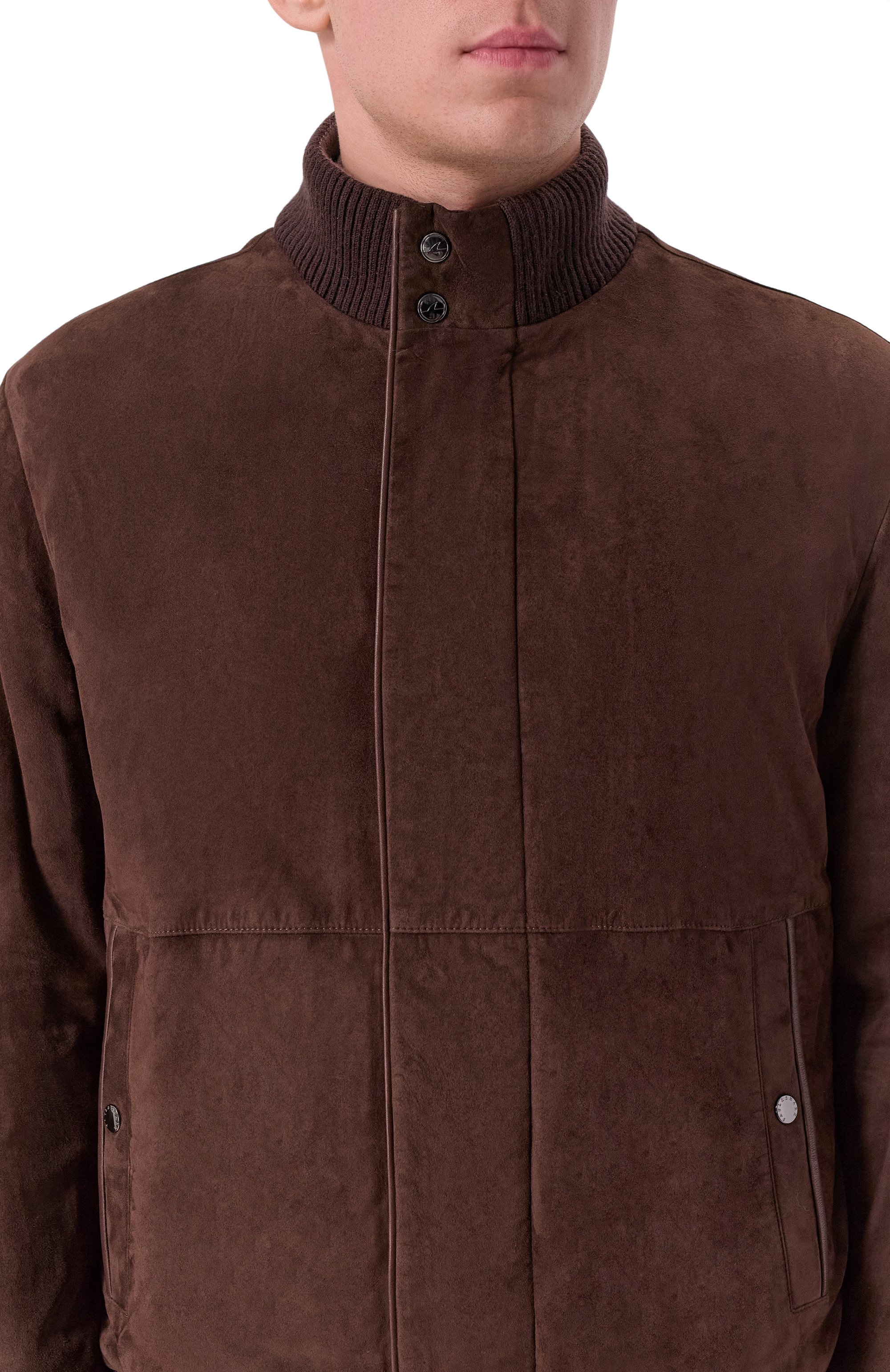 Замшевый бомбер PAUL&SHARK, арт. 15312714, фото 5