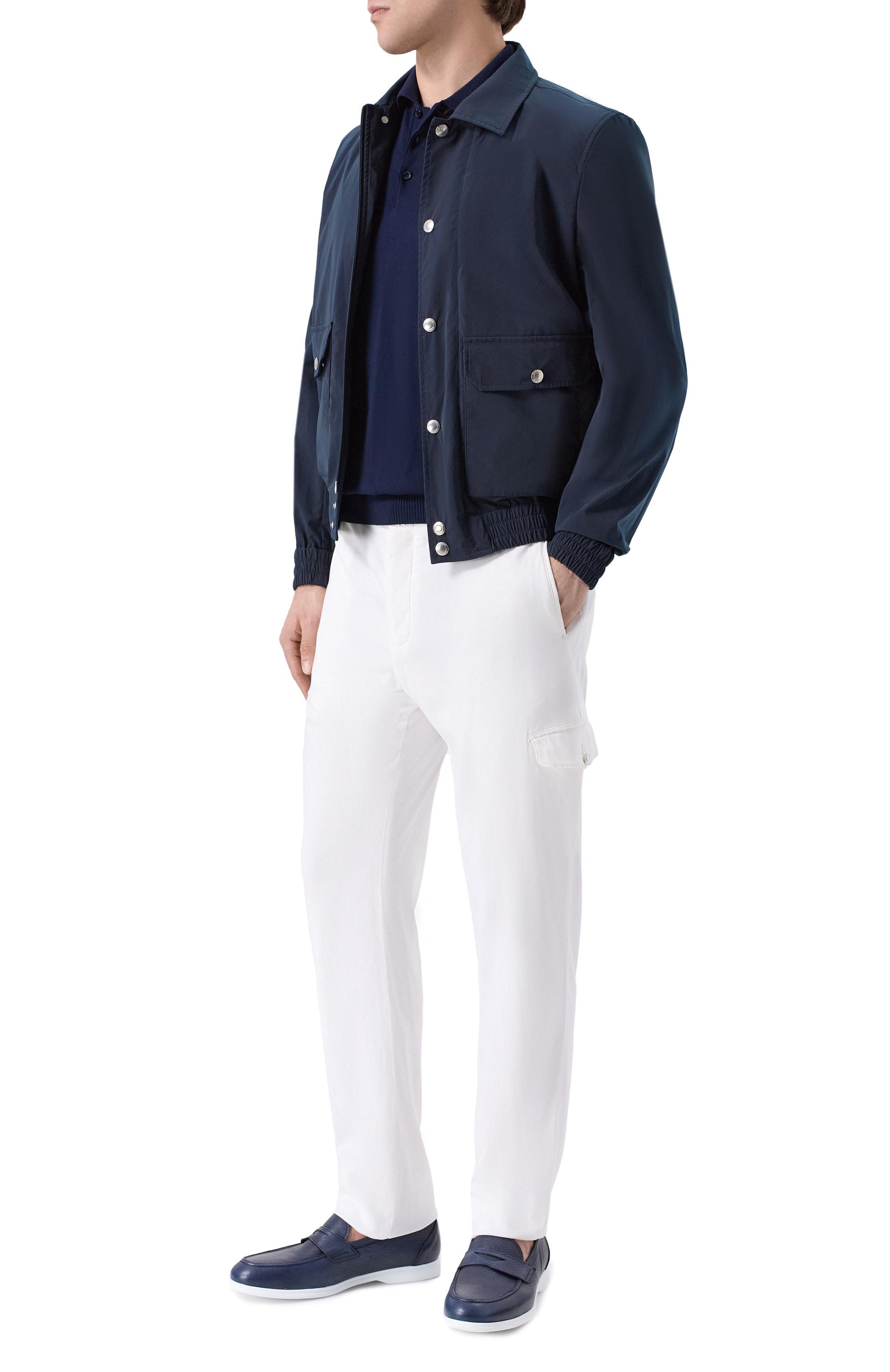 Кожаные пенни-лоферы KITON, арт. USSA389N00126, фото 2