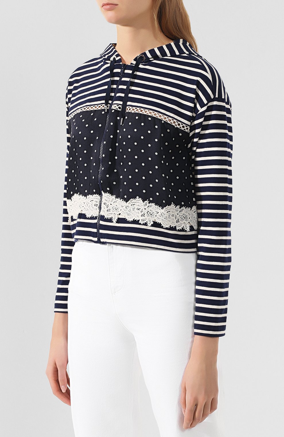 Хлопковый кардиган ERMANNO ERMANNO SCERVINO, арт. 44 T FL05 JRI, фото 3