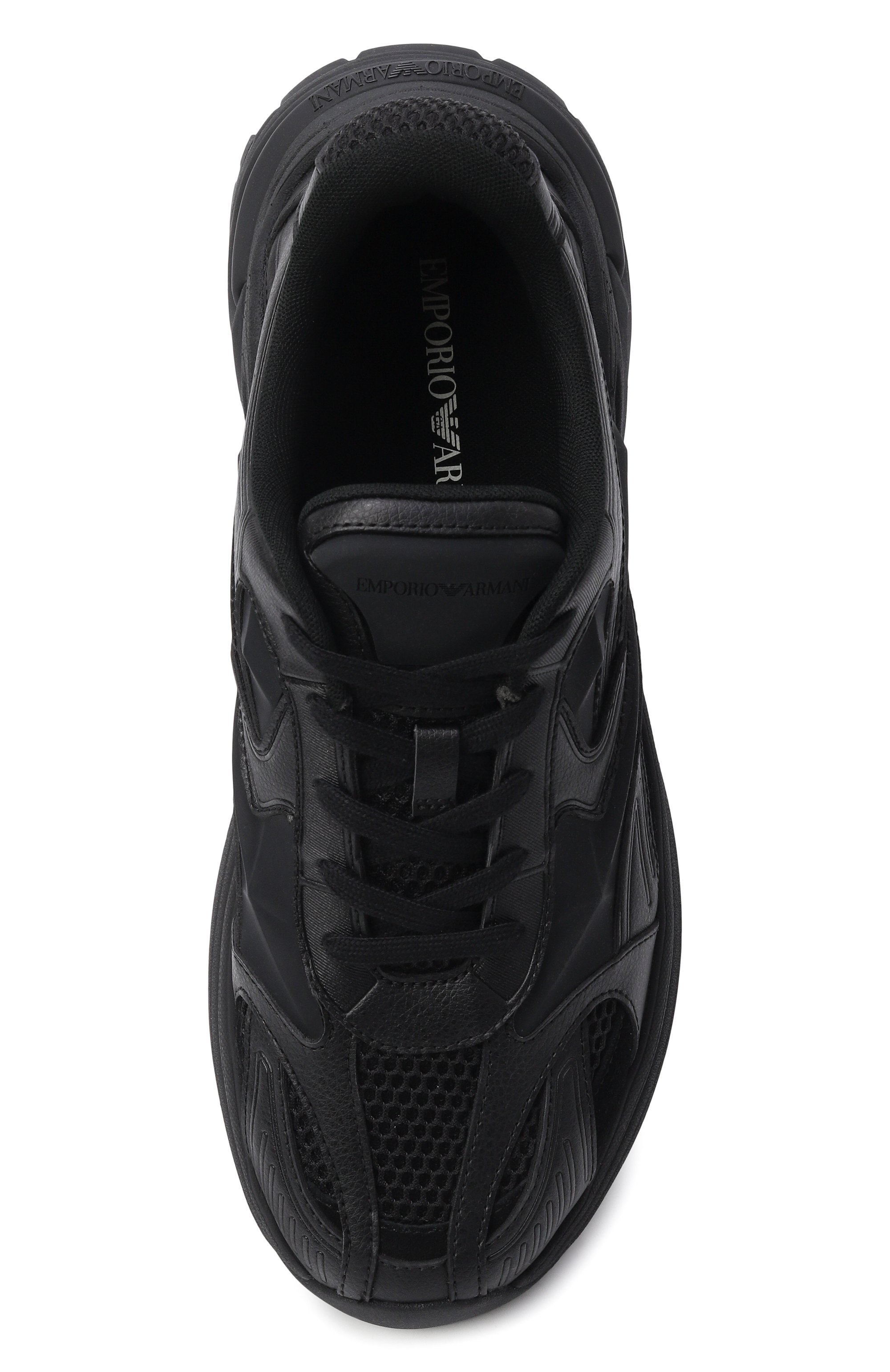 Комбинированные кроссовки EMPORIO ARMANI, арт. EM004829/AF23185, фото 5