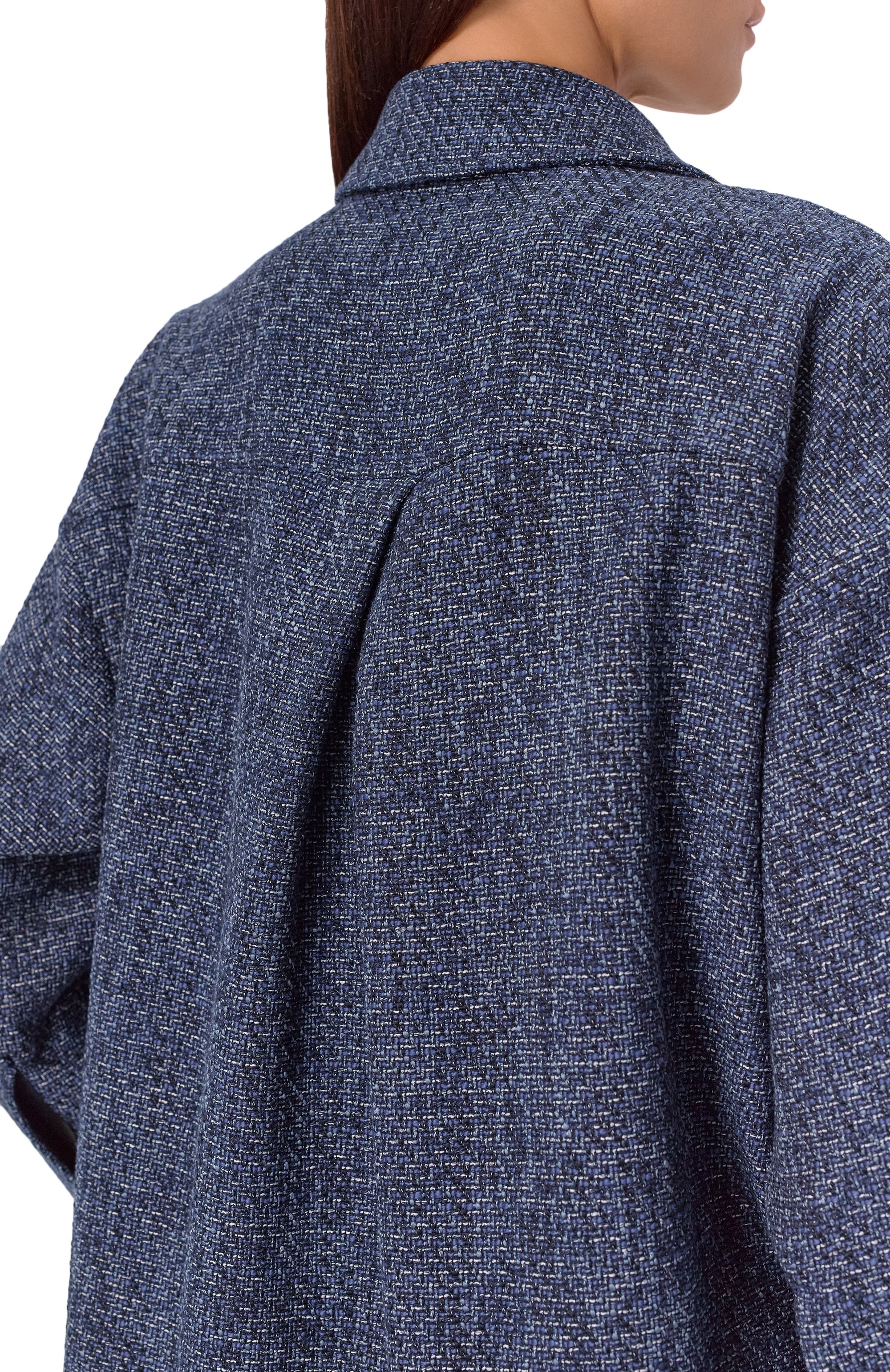 Твидовая рубашка BOSS ORANGE, арт. 50551844, фото 5