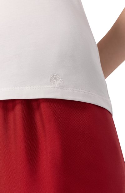 Хлопковая майка LOULOU DE SAISON, арт. P0S0, фото 5