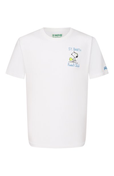 Мужская хлопковая футболка MC2 SAINT BARTH, арт. P0T0001-02498L/P0RT0FIN0