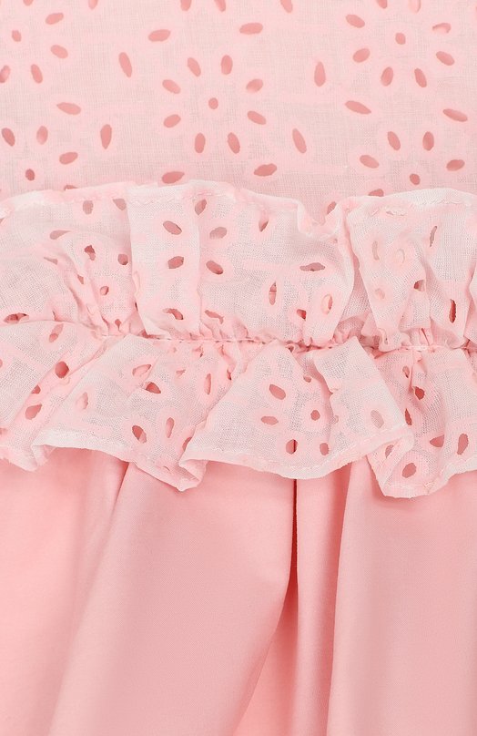 Хлопковое платье Simonetta Розовый, фото 3