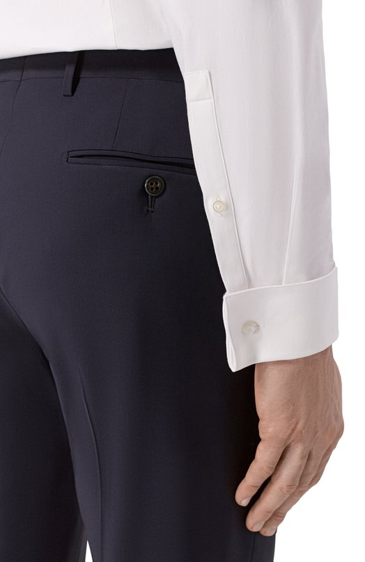 Хлопковая сорочка HUGO 50554731 Белый  50554731 Фото 5