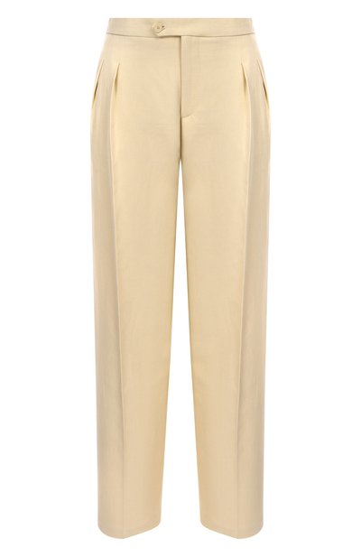 Женские брюки из хлопка и льна TWINSET, арт. 251TP2763