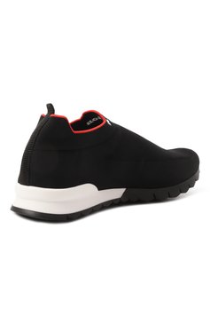 Мужские текстильные кроссовки KITON черного цвета, арт. USSA324N0104503 | Фото 5 (Подошва: Массивная; Материал сплава: Проставлено; Драгоценные камни: Проставлено; Материал внешний: Текстиль; Материал внутренний: Натуральная кожа; Кросс-КТ: Низкие; Стили: Классический; Материал утеплителя: Без утеплителя)