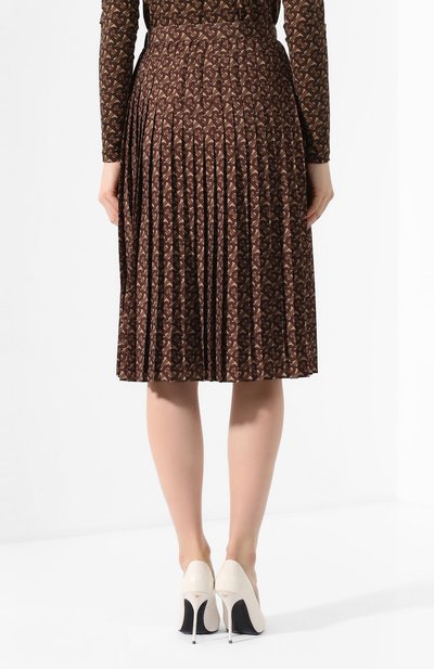 Юбка BURBERRY коричневого цвета по цене 147000 руб., арт. 8025237, фото 4 Юбка BURBERRY, арт. 8025237, фото 4
