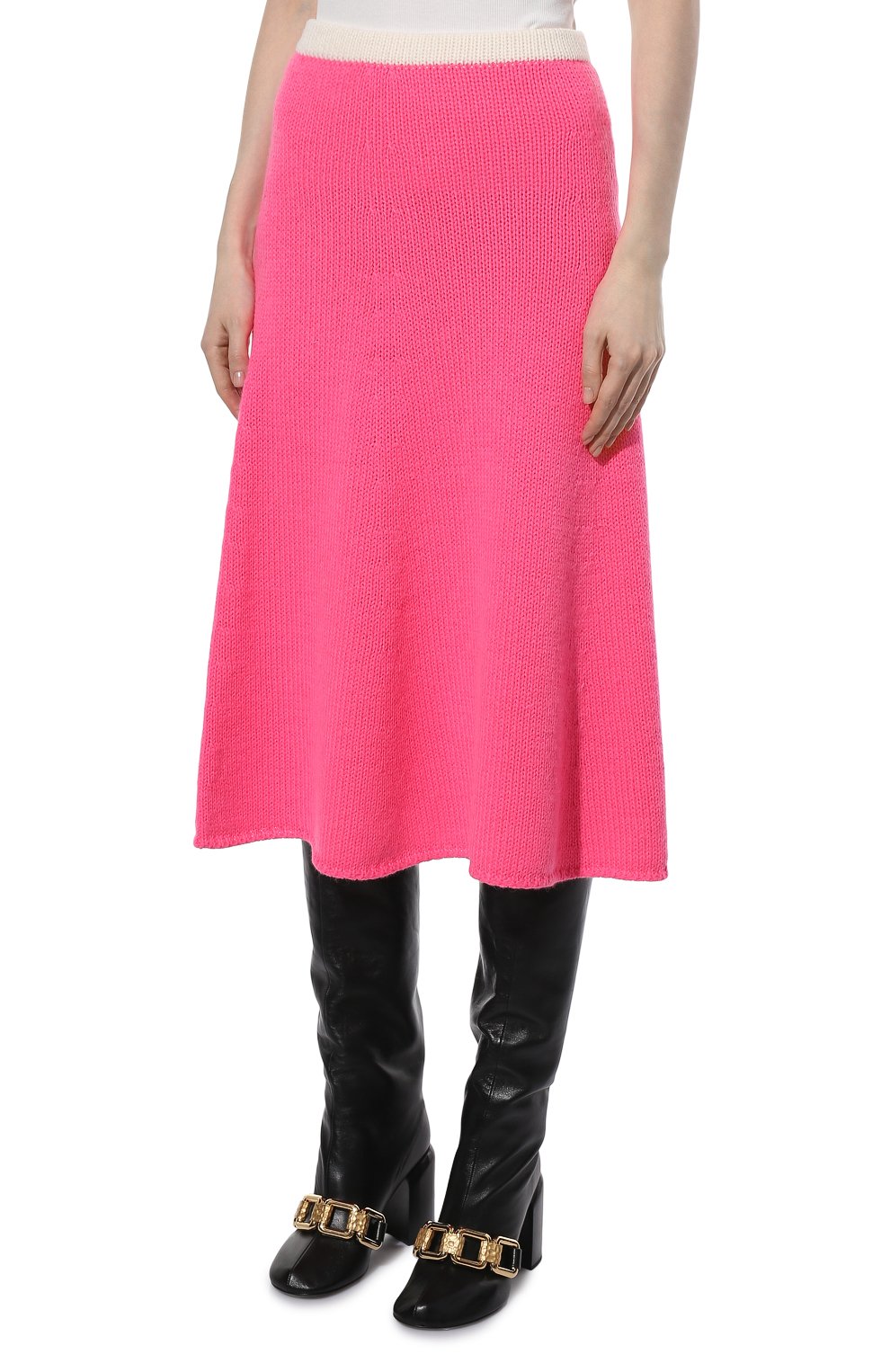 Юбка VIKA GAZINSKAYA розового цвета по цене 47790 руб., арт. FW22-1823-750, фото 3 Юбка VIKA GAZINSKAYA, арт. FW22-1823-750, фото 3
