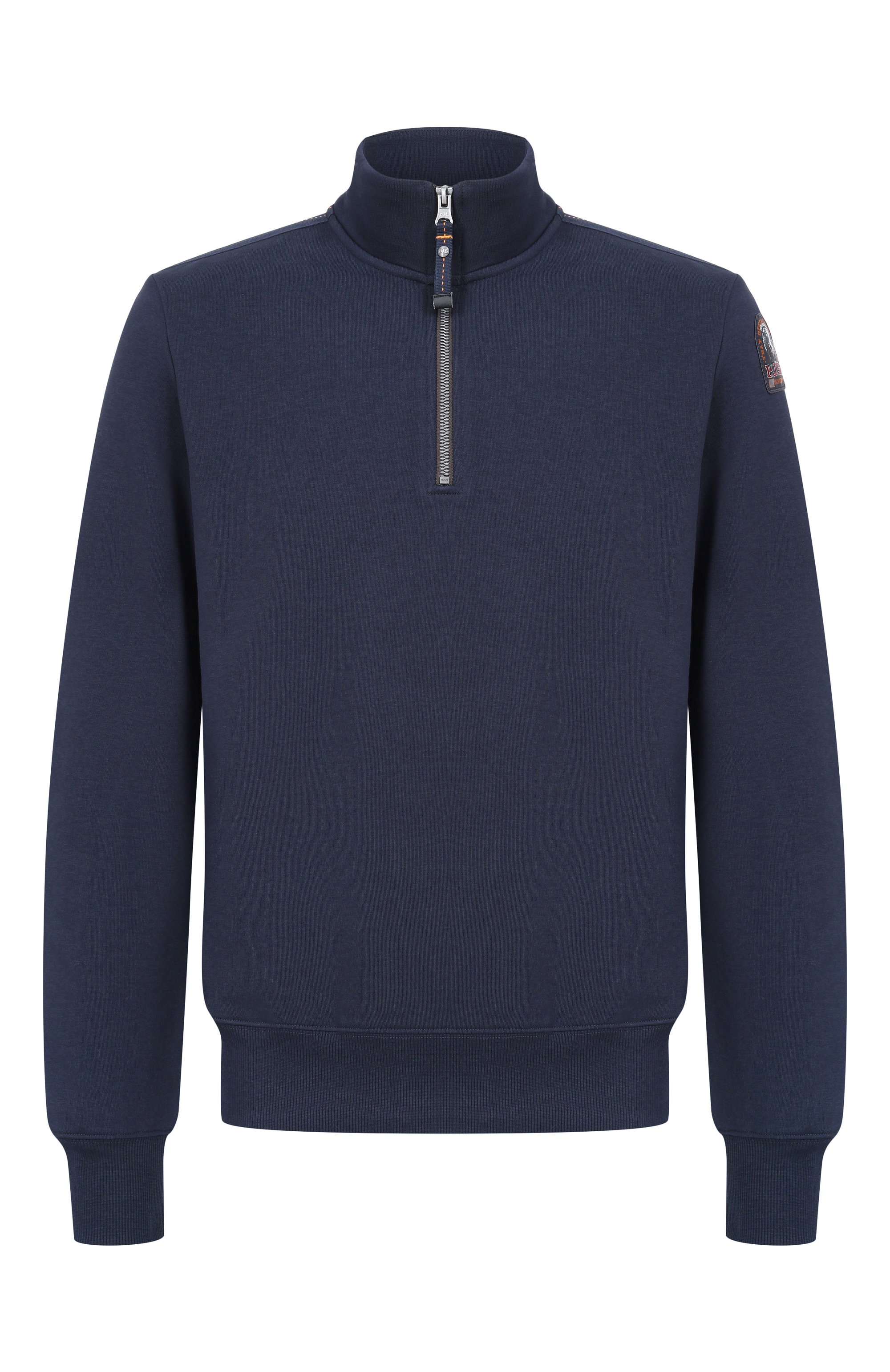 Хлопковый анорак PARAJUMPERS темно-синего цвета по цене 26950 руб., арт. 26SM-PM FLE Y20, фото 1 Хлопковый анорак PARAJUMPERS, арт. 26SM-PM FLE Y20, фото 1