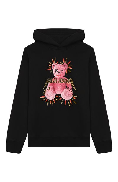 Хлопковое худи PALM ANGELS, арт. PBBB012F25FLE003/12+
