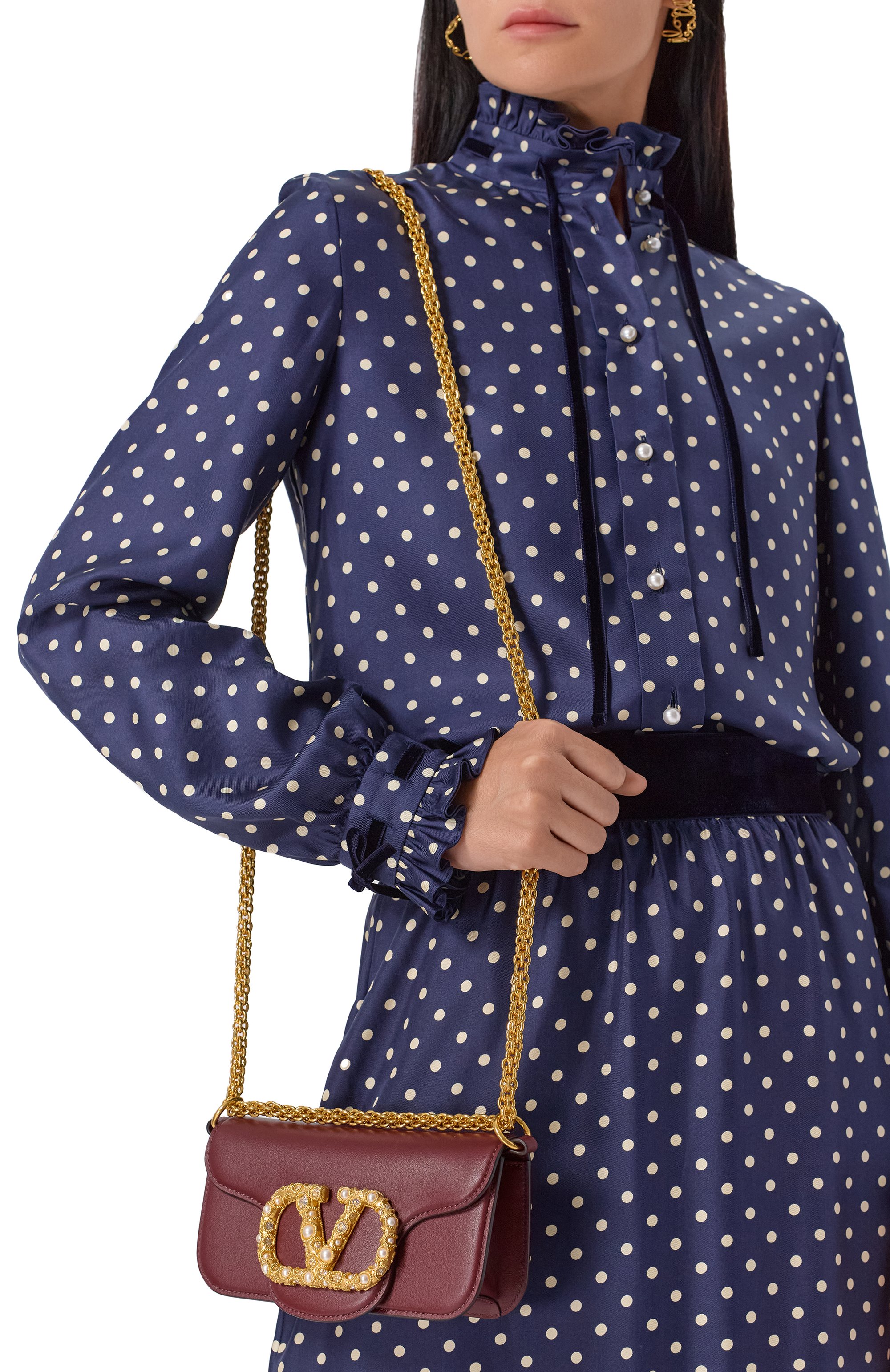 Сумка locò small VALENTINO, арт. 7W2B0K53/CXA, фото 2