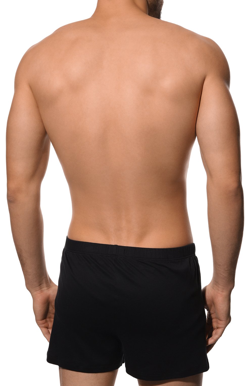 Хлопковые боксеры HANRO черного цвета по цене 21940 руб., арт. 073172., фото 3 Хлопковые боксеры HANRO, арт. 073172., фото 3