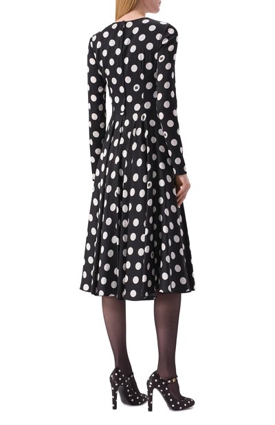 Шелковое платье DOLCE & GABBANA, арт. F6JJLT/FSA64, фото 4