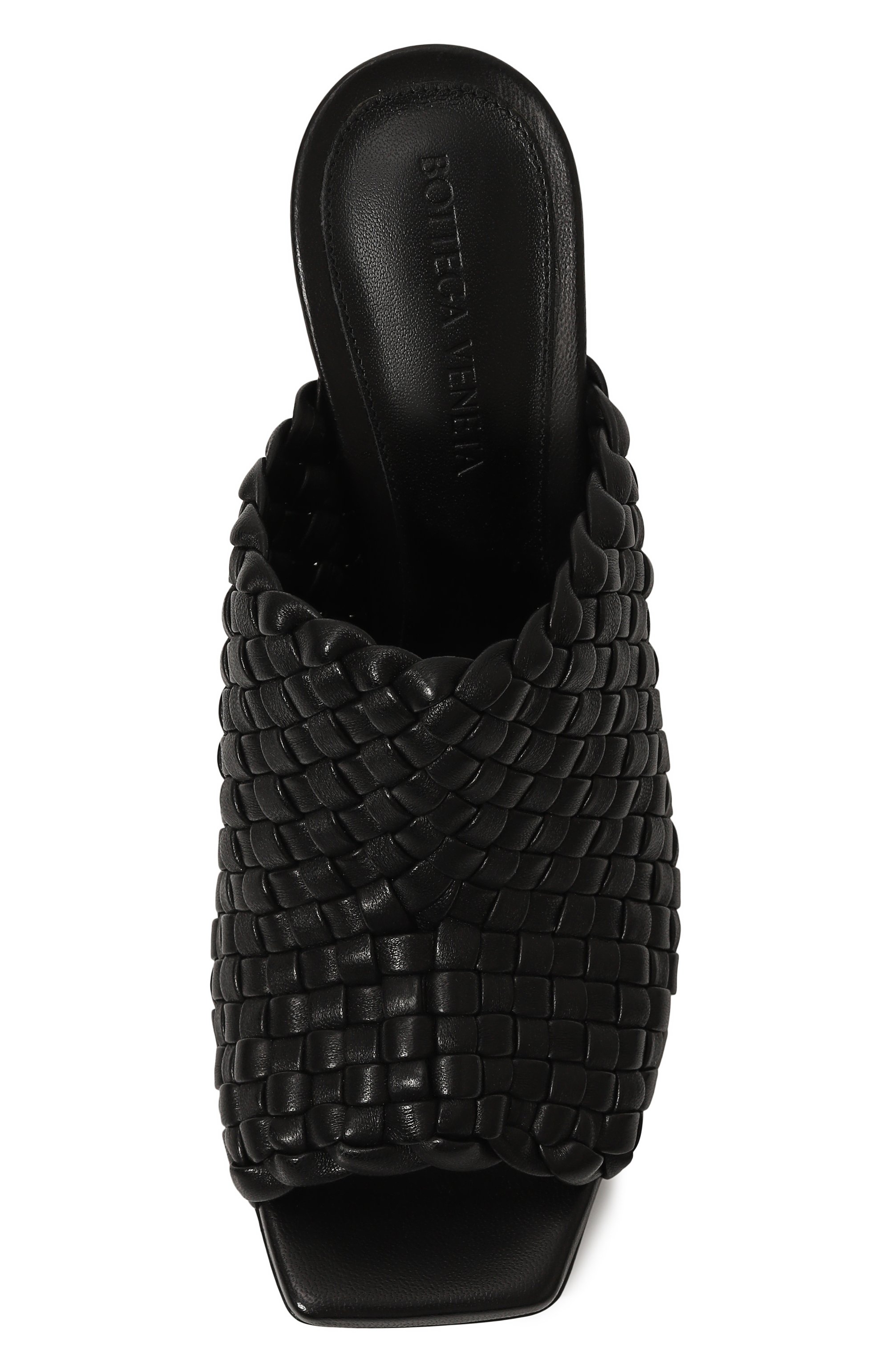 Кожаные мюли knot BOTTEGA VENETA, арт. 754143V2P50 1000, фото 4