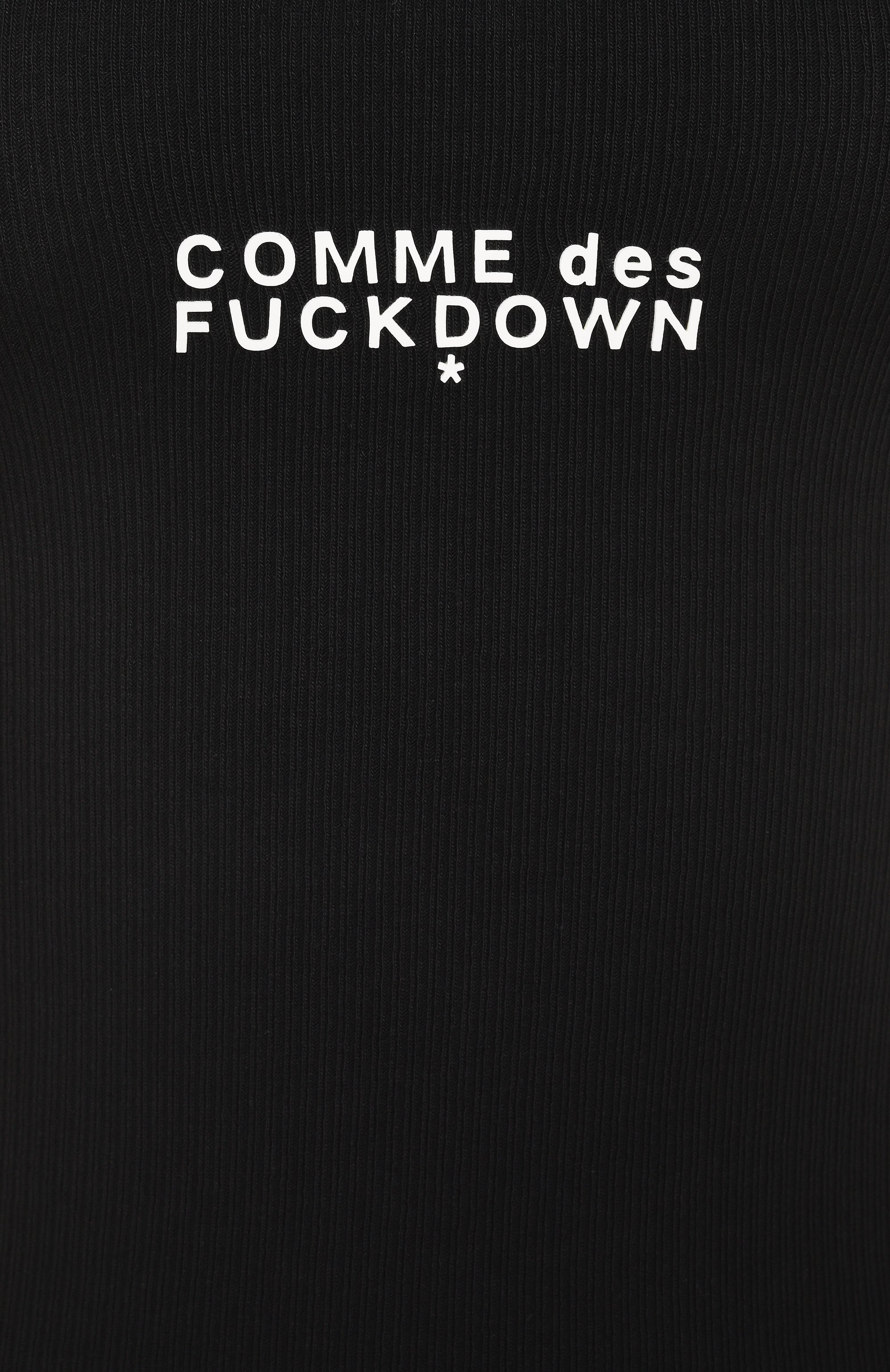 Хлопковая майка COMME DES FUCKDOWN, арт. CFABW01241, фото 6