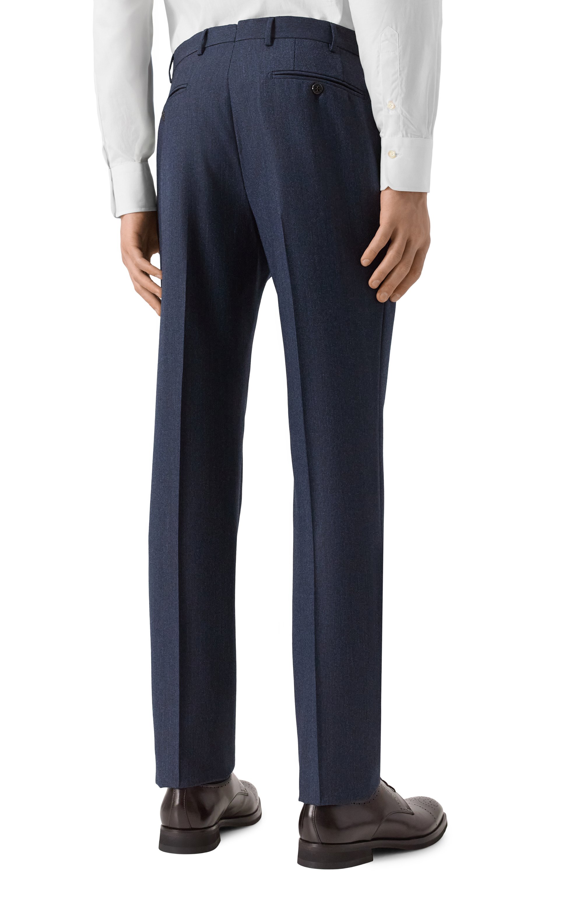 Шерстяной костюм CORNELIANI темно-синего цвета по цене 166500 руб., арт. 266008-2617305_SET, фото 5 Шерстяной костюм CORNELIANI, арт. 266008-2617305_SET, фото 5