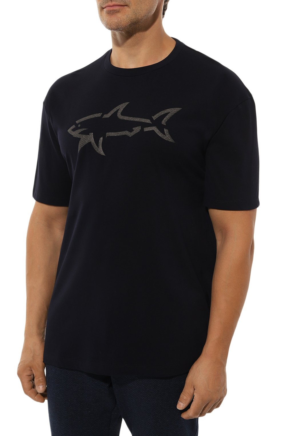 Хлопковая футболка PAUL&SHARK, арт. 14311653/011, фото 3