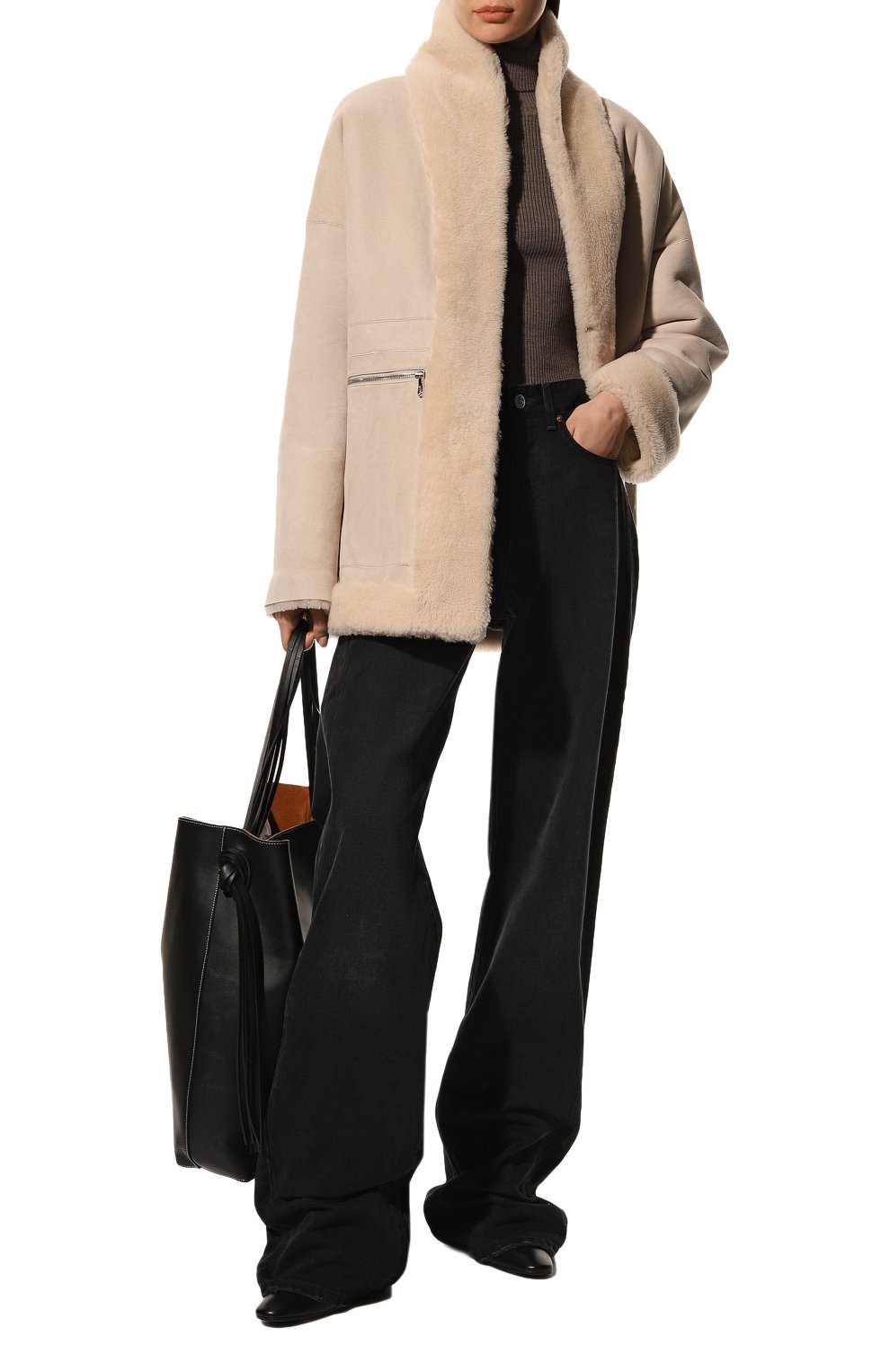 Двусторонняя дубленка из овчины MOLLY MOSS, арт. 101, фото 2