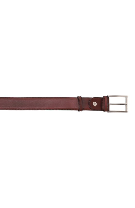 Кожаный ремень Artioli 1205/35/BUFFERED CALF Бордовый  1205/35/BUFFERED CALF Фото 4