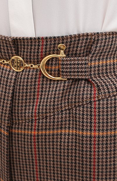 Шерстяные брюки BURBERRY, арт. 8030984, фото 5