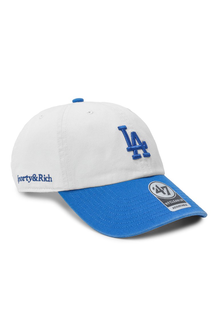 Хлопковая бейсболка SPORTY AND RICH, арт. AC060627668WH46, фото 1