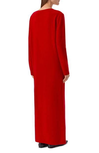 Кашемировое платье PERVERT красного цвета по цене 50000 руб., арт. PE26/DR07/31-41, фото 3 Кашемировое платье PERVERT, арт. PE26/DR07/31-41, фото 3