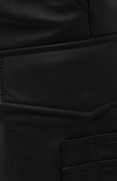 Кожаные джоггеры THE ATTICO, арт. 213WCP38/L037, фото 5