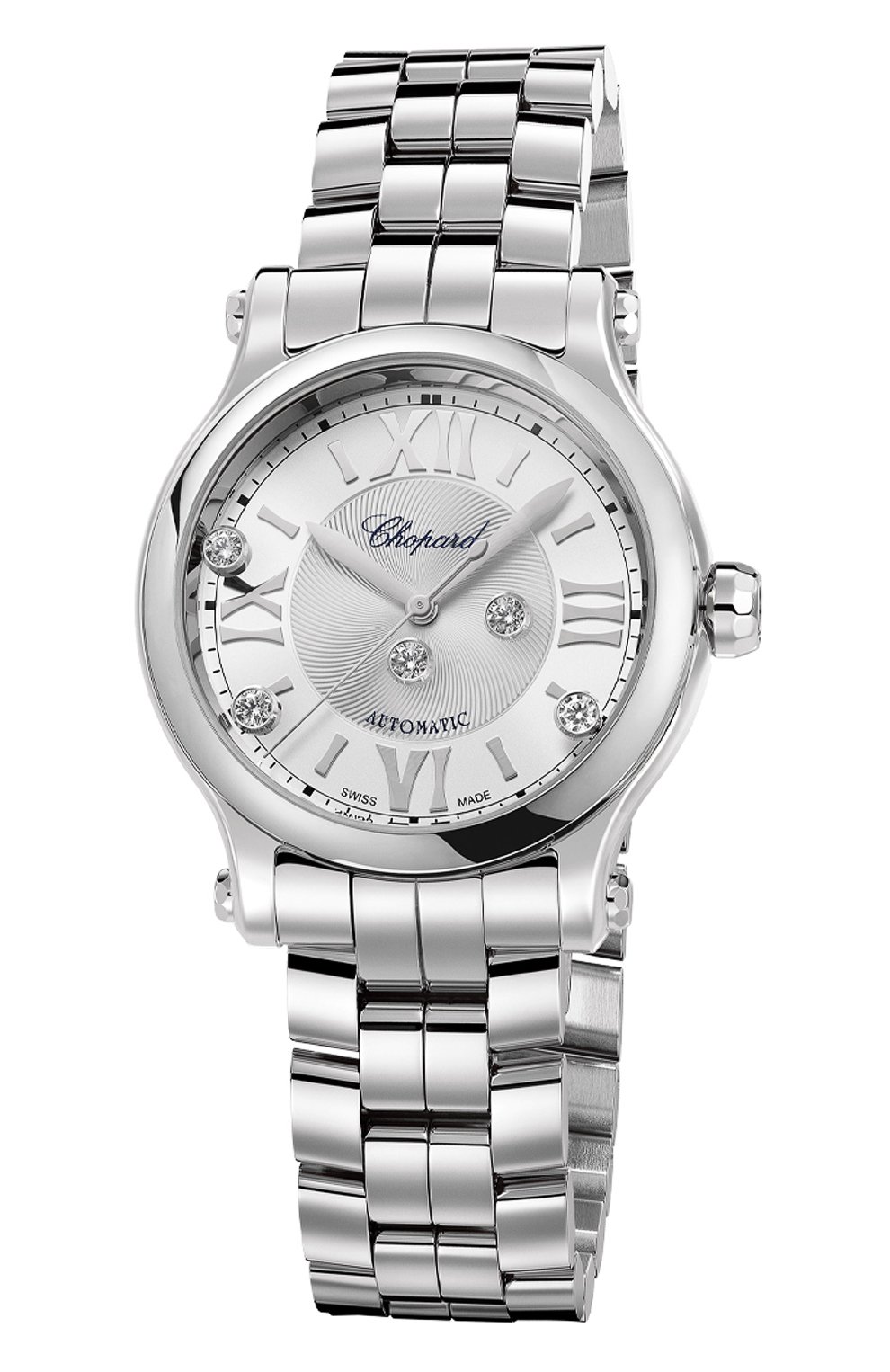 Часы happy sport 33 mm automatic CHOPARD бесцветного цвета по цене 1456000 руб., арт. 278608-3002, фото 2 Часы happy sport 33 mm automatic CHOPARD, арт. 278608-3002, фото 2