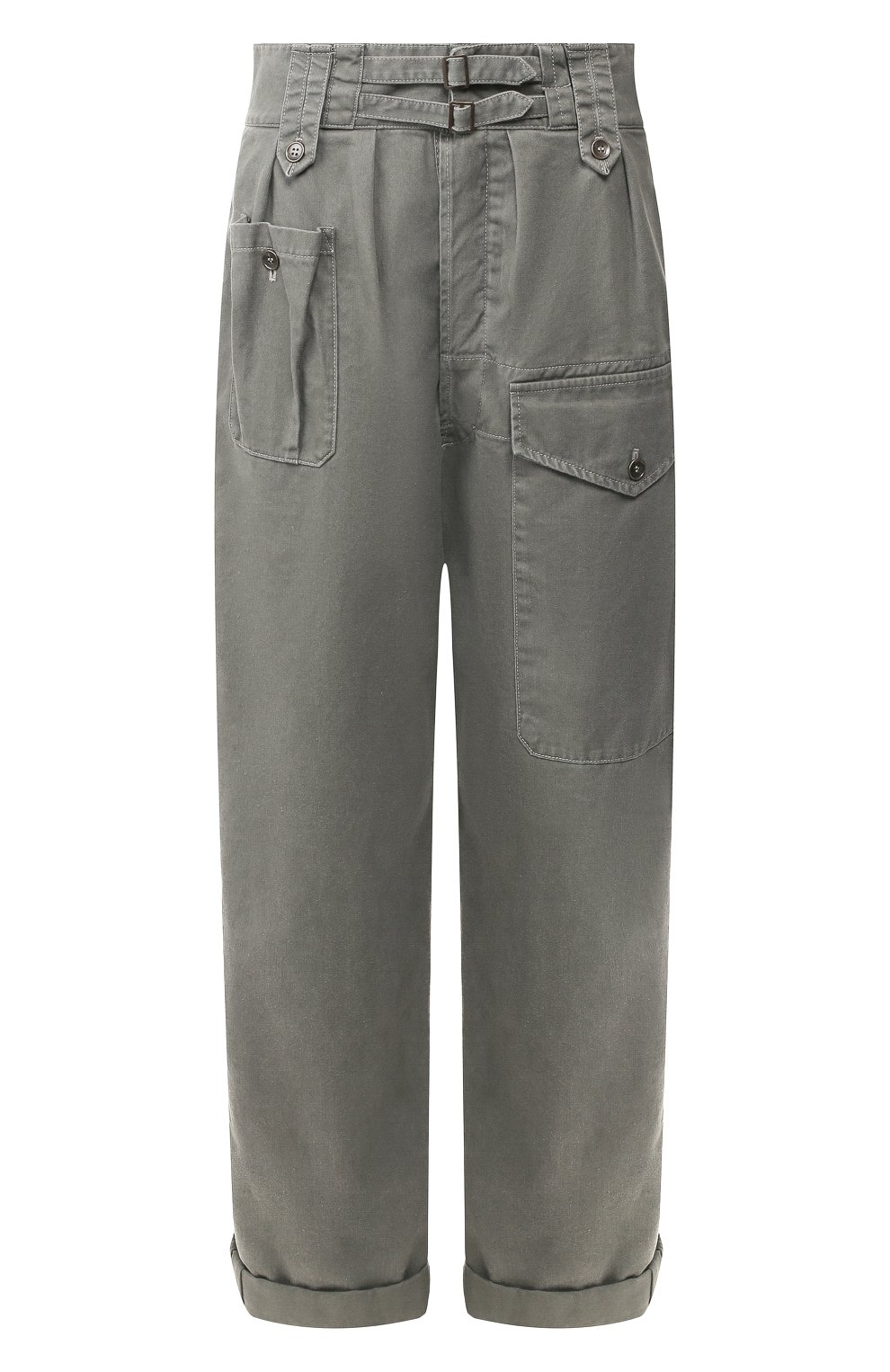 Хлопковые брюки SAINT LAURENT, арт. 601199/Y253Q, фото 1