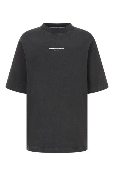 Женская хлопковая футболка ALEXANDER WANG, арт. UCC3261905