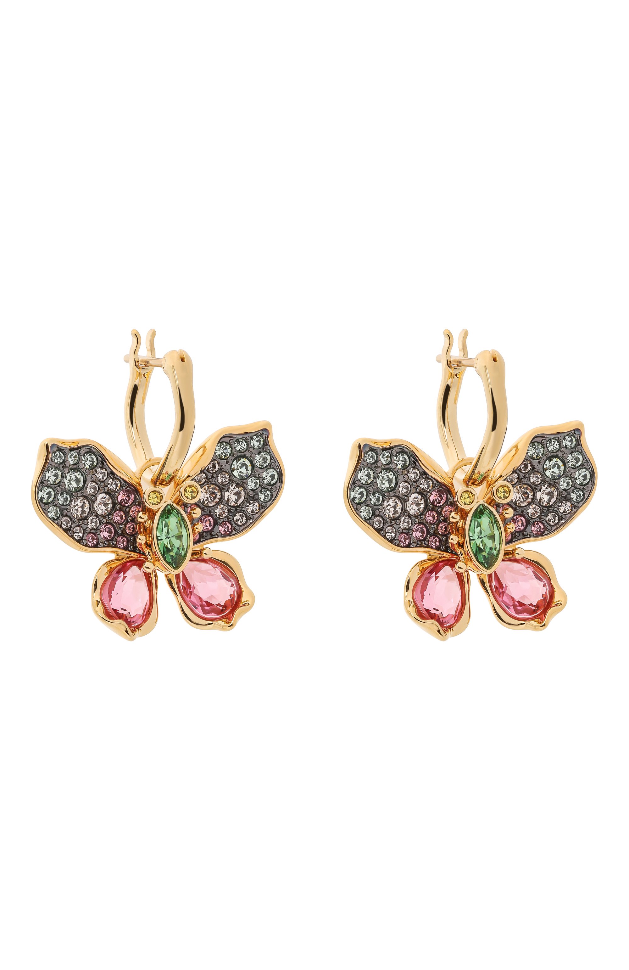 Серьги idyllia SWAROVSKI розового цвета по цене 27550 руб., арт. 5709953, фото 3 Серьги idyllia SWAROVSKI, арт. 5709953, фото 3