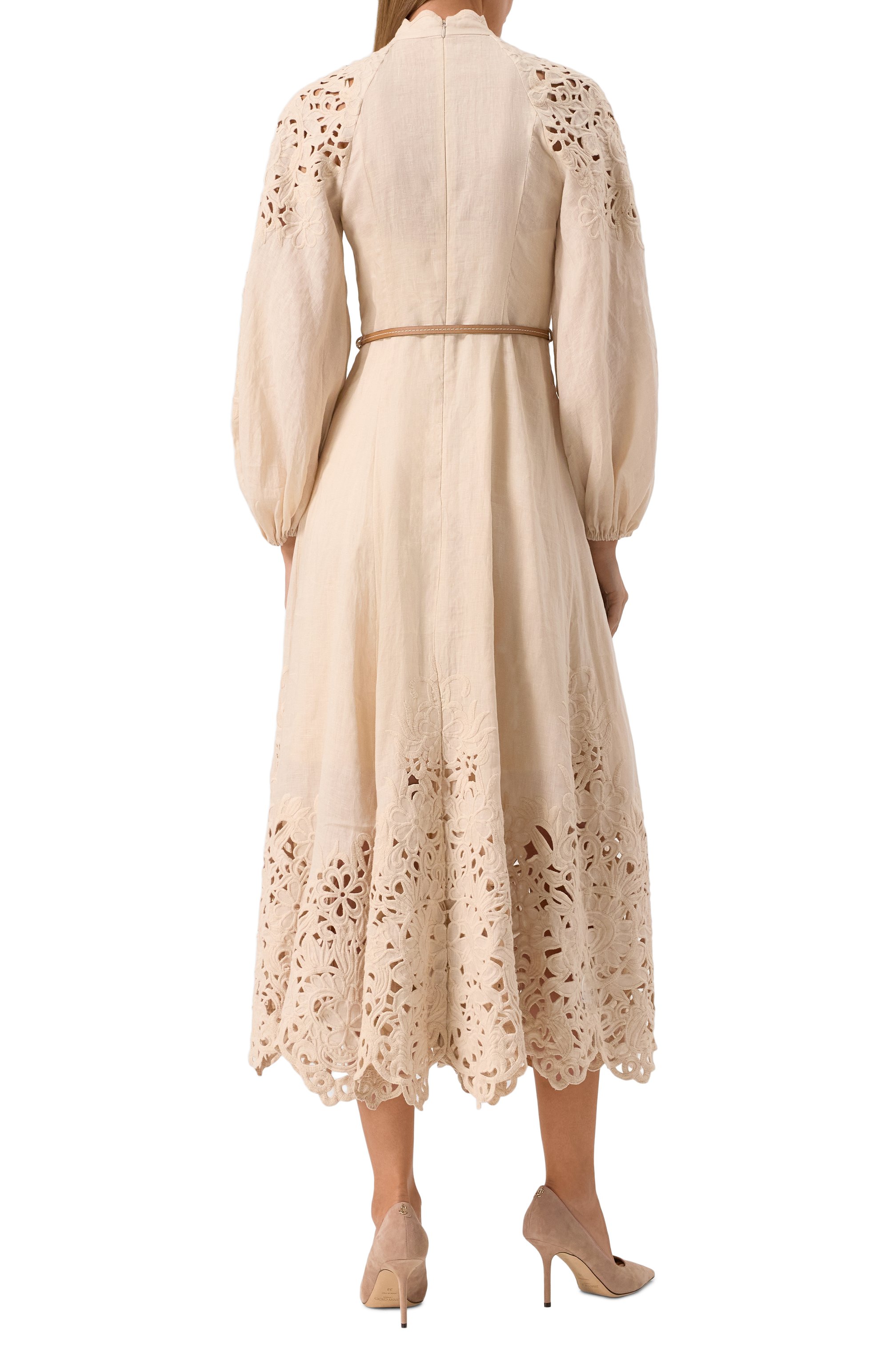 Льняное платье ZIMMERMANN, арт. 1743DRS251, фото 4