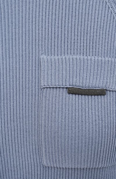 Хло пковый пуловер BRUNELLO CUCINELLI, арт. M19197400, фото 5