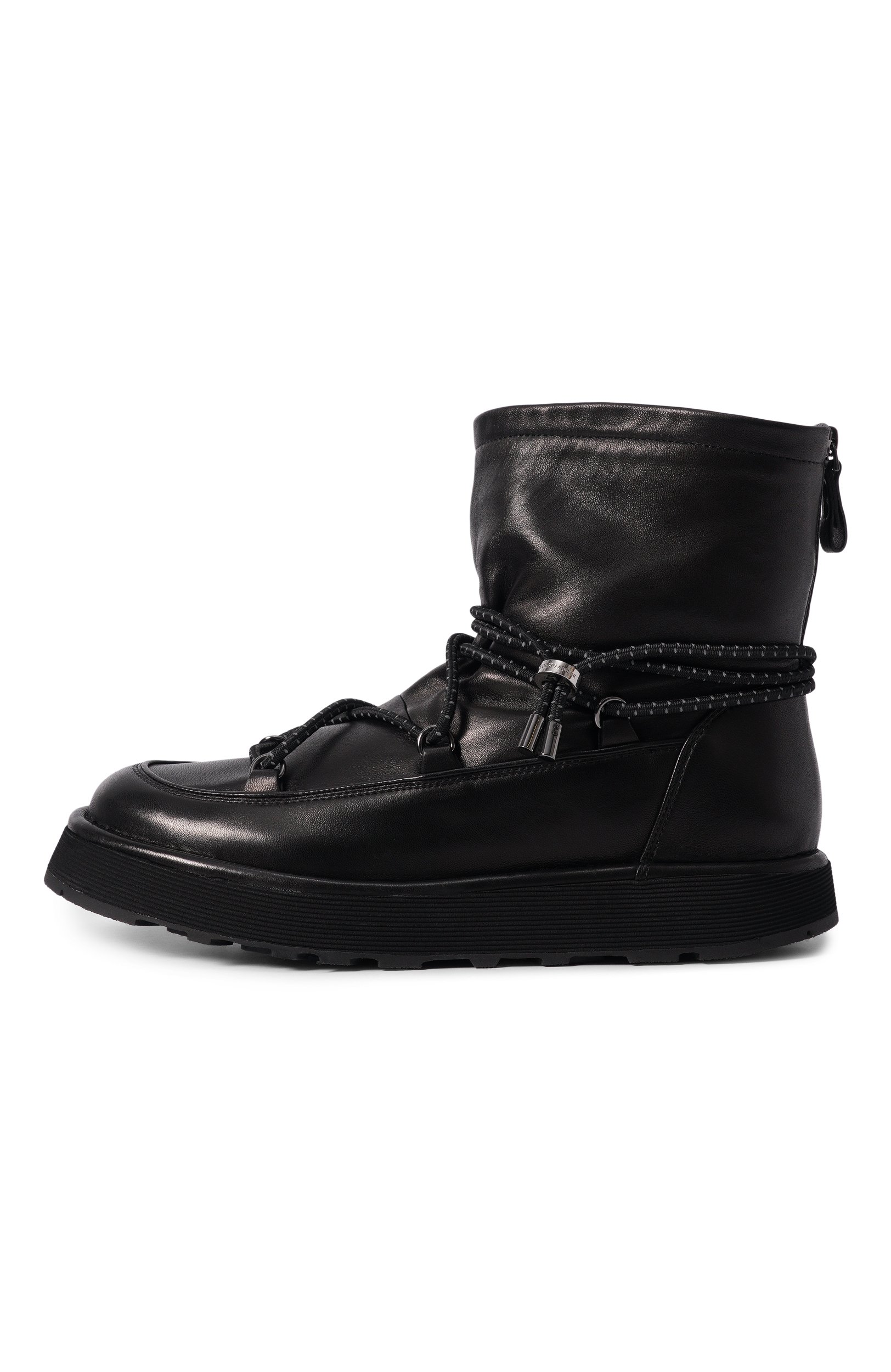 Кожаные сапоги GIORGIO ARMANI черного цвета по цене 198500 руб., арт. GM004865/AF32962, фото 3 Кожаные сапоги GIORGIO ARMANI, арт. GM004865/AF32962, фото 3