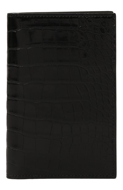 Мужской обложка для паспорта из кожи аллигатора PRADA, арт. 2MV017-ULC-F0002