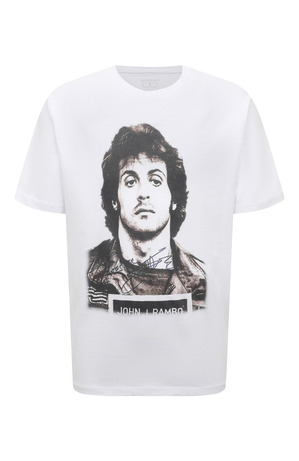 Хлопковая футболка BISIBIGLIO, арт. J0HN RAMB0/2212 RIF (C0TT0NE PESANTE), фото 1
