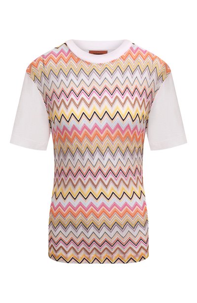 Женская хлопковая футболка MISSONI, арт. DS24WL0A/BJ00L9
