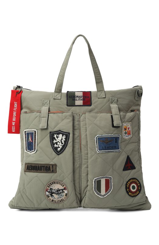 Сумка-шопер Aeronautica Militare B01175XCT04298 Хаки B01175XCT04298