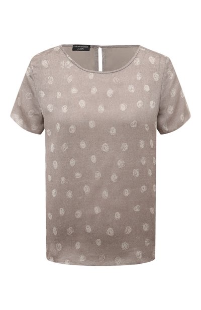Женский шелковый топ EMPORIO ARMANI, арт. EW000692/TE10522