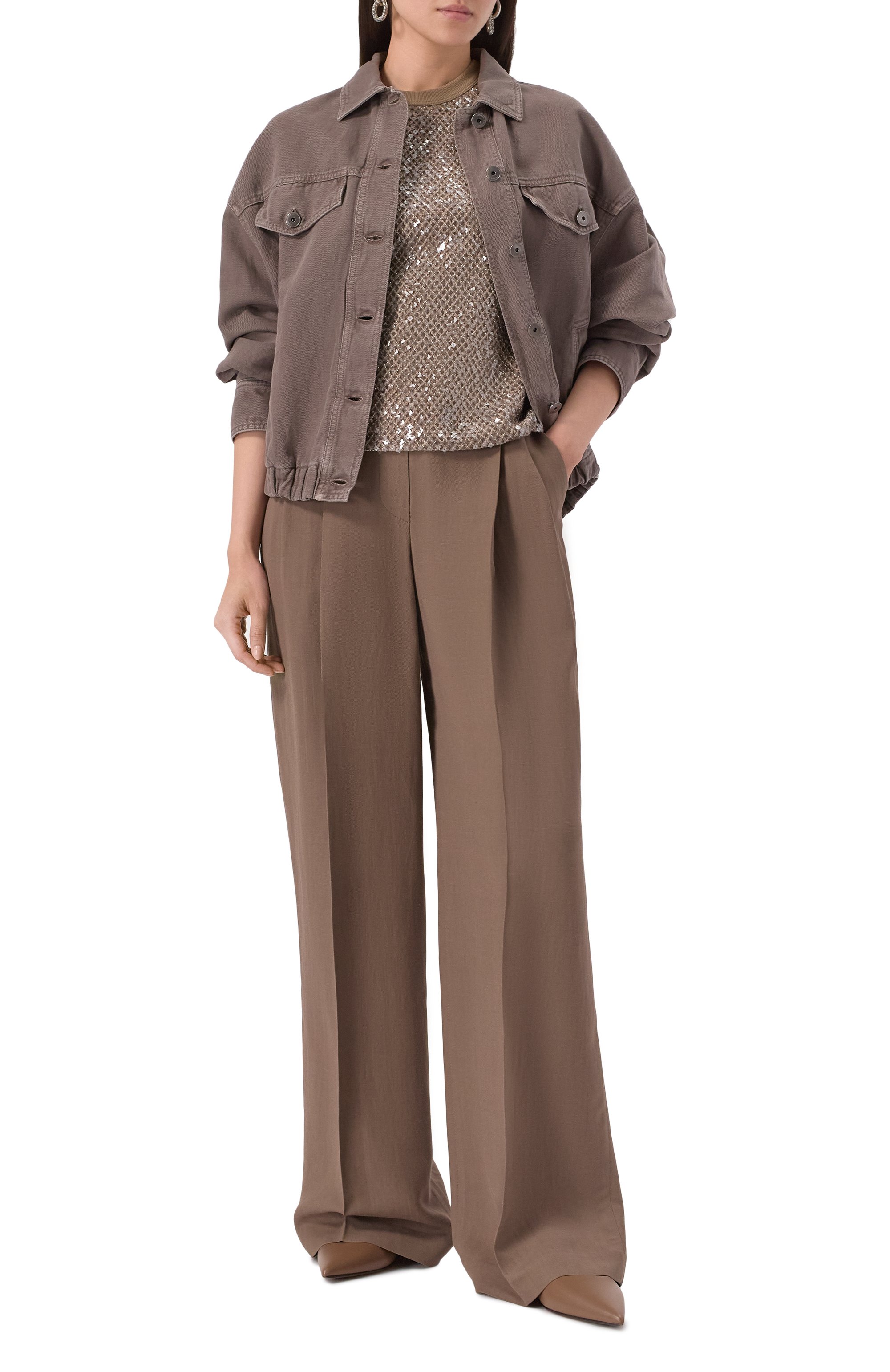 Джинсовая куртка BRUNELLO CUCINELLI, арт. ML996FX716, фото 2