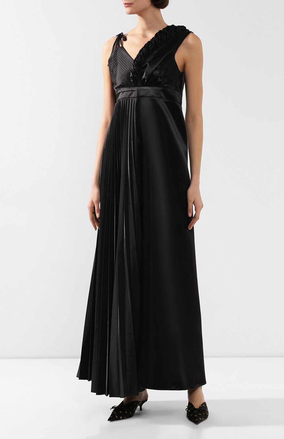 Платье-макси VETEMENTS, арт. SS20DR225 1500/W/BLACK, фото 3