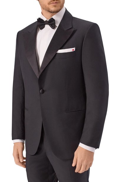 Мужской шерстяной смокинг KITON, арт. UASM861K0127021
