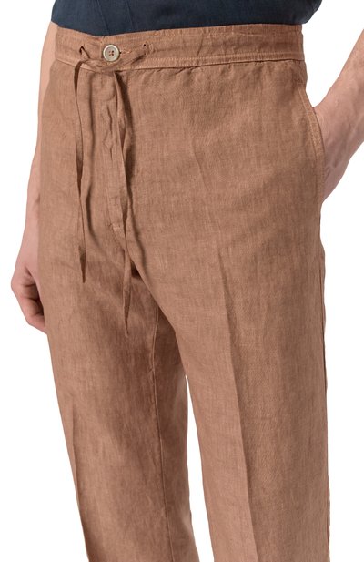 Льняные брюки 120% LINO, арт. 32ALIM29PT/0253/S00, фото 5