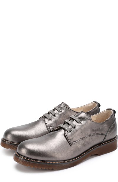 Дерби из металлизированной кожи TWINSET, арт. HA78AE/35-40, фото 1