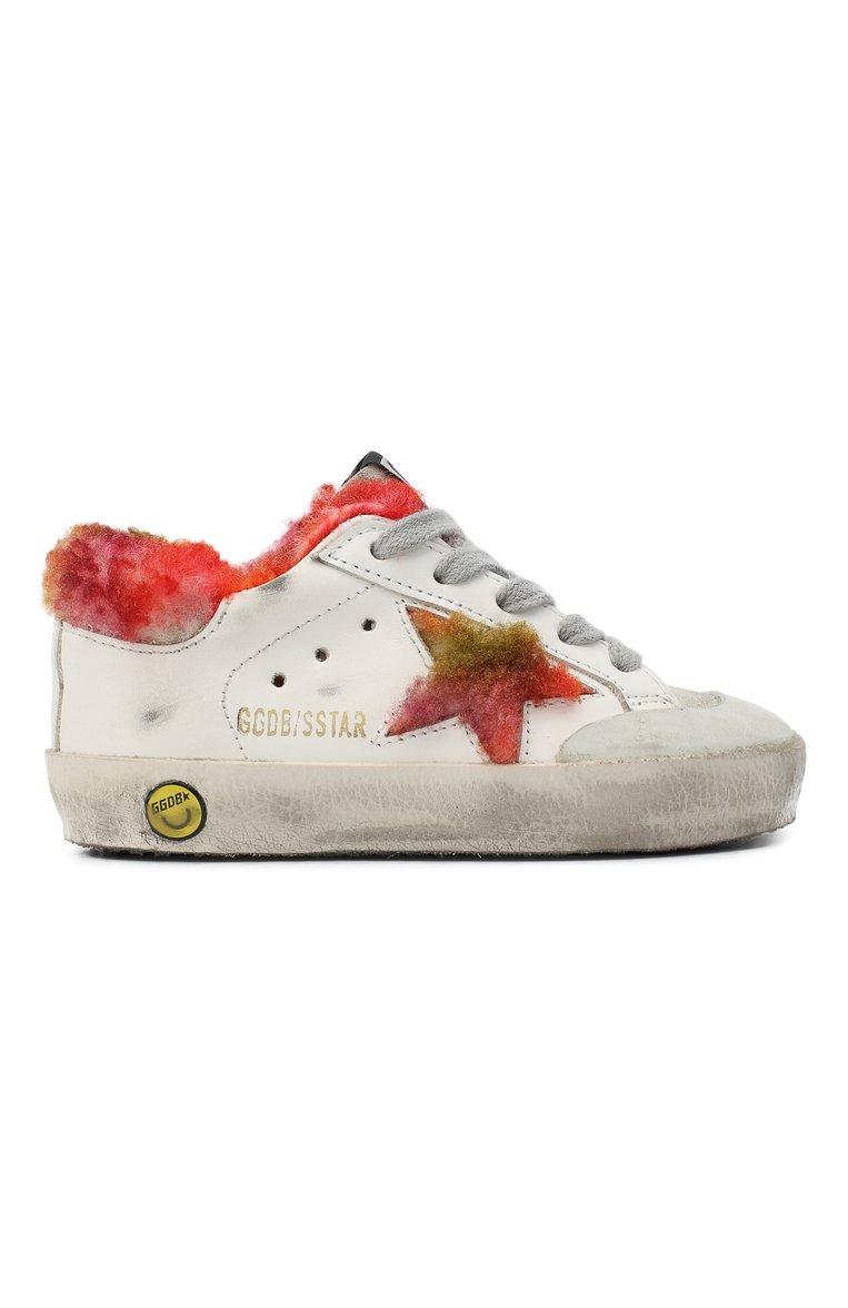 Кожаные кеды GOLDEN GOOSE DELUXE BRAND, арт. GJF00107.F000435, фото 1
