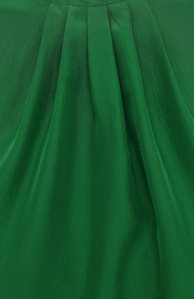 Шелковый топ KITON зеленого цвета по цене 89950 руб., арт. D43411K09T62, фото 5 Шелковый топ KITON, арт. D43411K09T62, фото 5