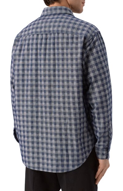 Хлопковая рубашка HUGO BLUE, арт. 50556347, фото 4